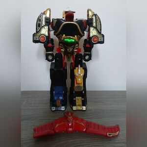 BANDAI 1994 Mighty Morphin Power Rangers Thunderzord Red Dragon Incomplete